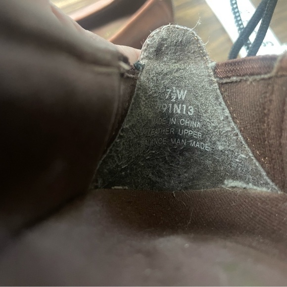 Naturalizer Brown Genuine Leather Flats Comfort Shoe Style 791N13 Size 7.5 Wide - Picture 6 of 10